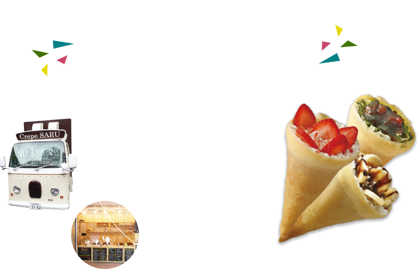 Crepe shop SARU